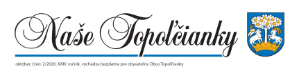 Naše Topoľčianky 2-2026, október