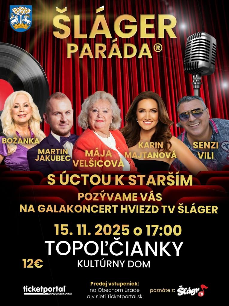 Šláger Paráda 15.11.2025