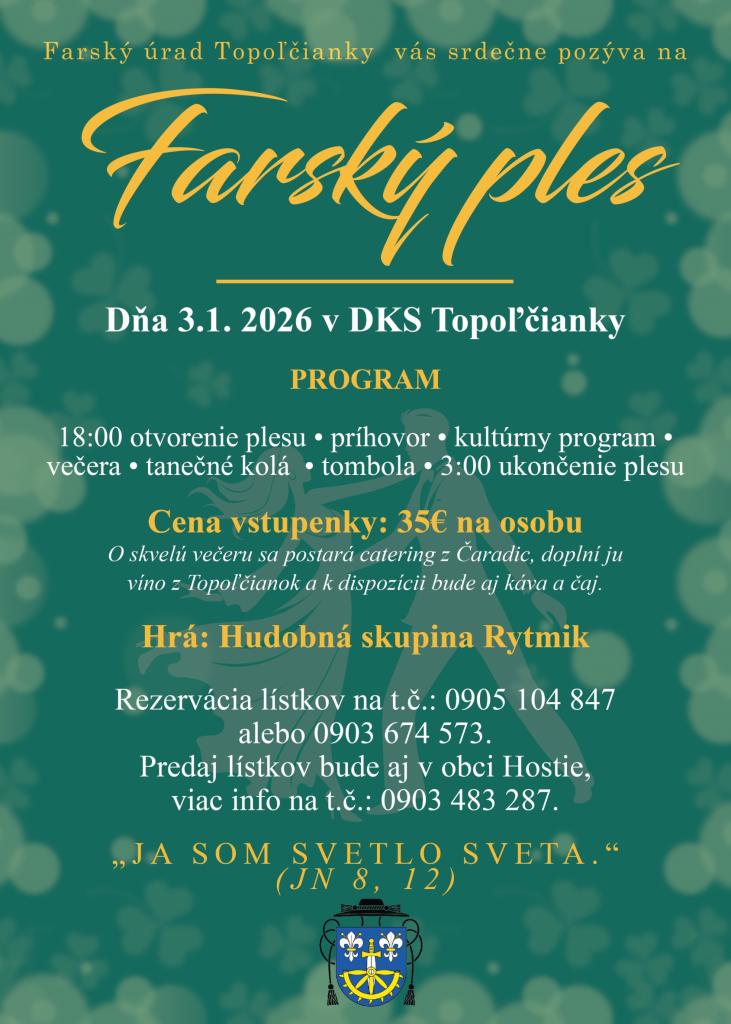 Farský ples 2026