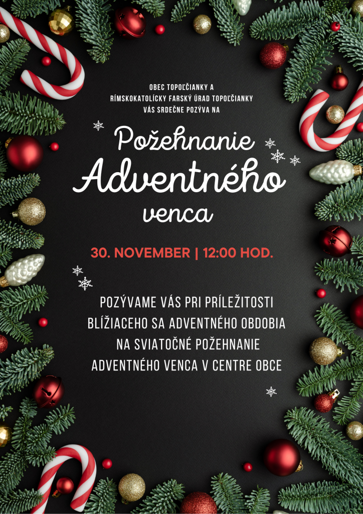 Požehnanie adventného venca