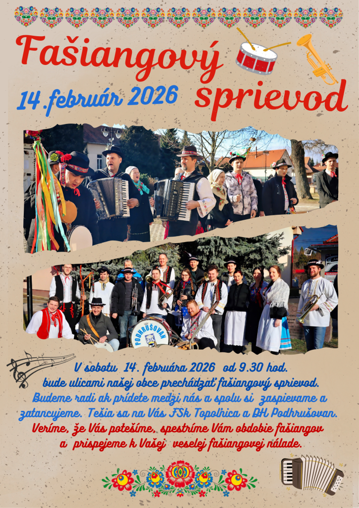 Fašiangový sprievod obcou