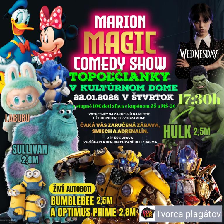 Marion Magic Comedy Show