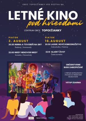 Letné kino pod hviezdami