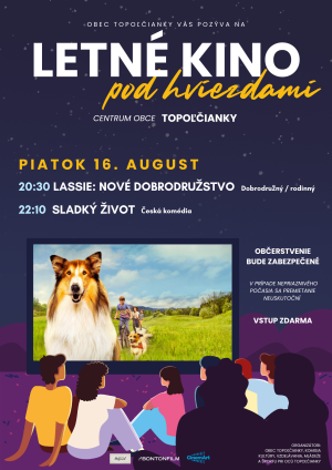 Letné kino pod hviezdami