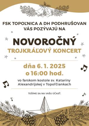 Novoročný Trojkráľový koncert