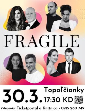 Fragile, koncert, plagát