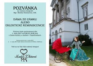 DÁMA ZO ZÁMKU ALEBO EKLEKTICKÉ REMINISCENCIE, výstava fotografií  2