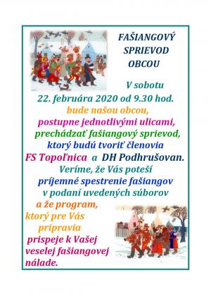 FAŠIANGOVÝ SPRIEVOD 2
