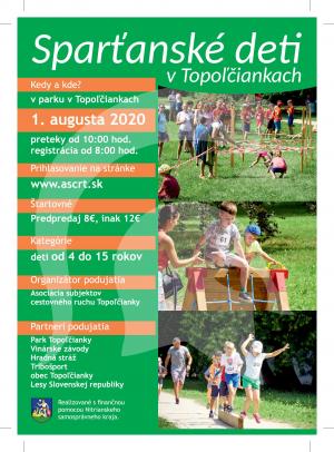 Sparťanské deti v Topoľčiankach